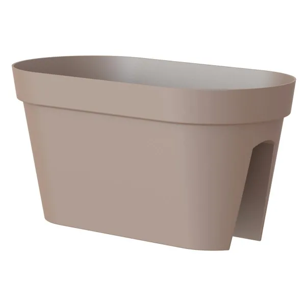artevasi© CAPRI Geländer-Blumenkasten Taupe 60 cm - Kunststoff artevasi© CAPRI Geländer-Blumenkasten Taupe 60 cm - Kunststoff