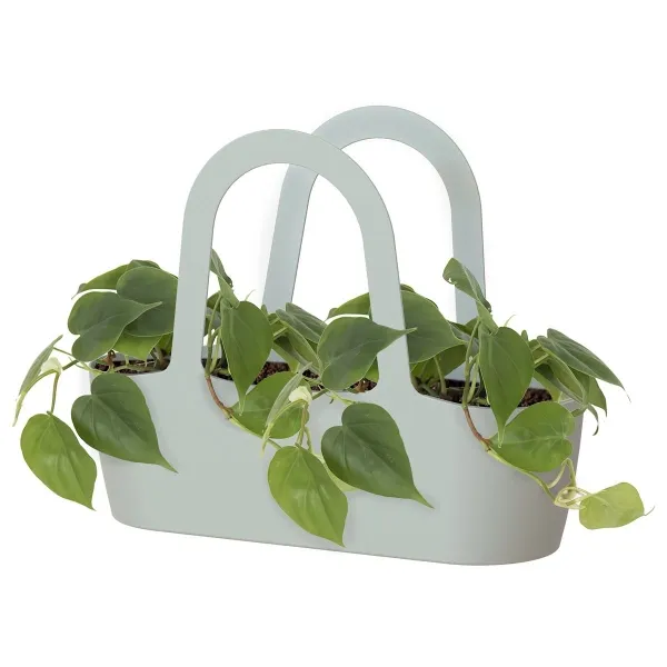artevasi© PARIS Pflanztasche Hellgrau 43 cm - Kunststoff