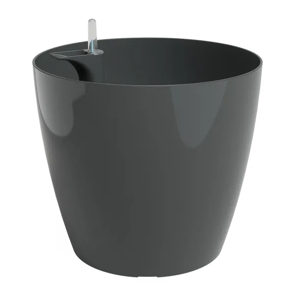 artevasi© SAN REMO Pflanzgefäß SWS Anthrazit mit Bewässerung Ø 36 cm - Kunststoff artevasi© SAN REMO Pflanzgefäß SWS Anthrazit mit Bewässerung Ø 36 cm - Kunststoff