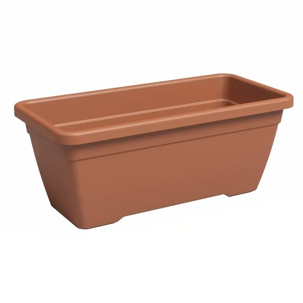 artevasi© VENEZIA Blumenkasten Terracottafarben 80 cm - Kunststoff artevasi© VENEZIA Blumenkasten Terracottafarben 80 cm - Kunststoff