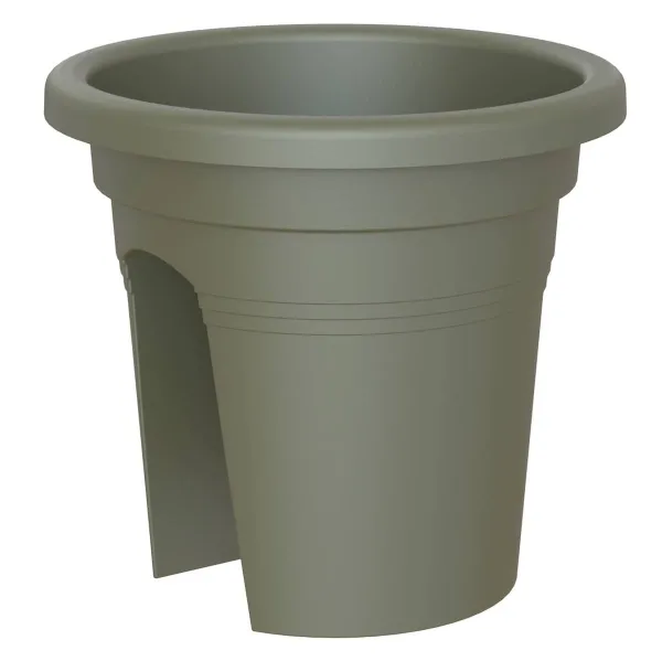 artevasi© VENEZIA Geländertopf Dry Green olivgrün 30 cm - Kunststoff artevasi© VENEZIA Geländertopf Dry Green olivgrün 30 cm - Kunststoff