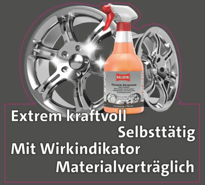 BALLISTOL® Felgenreiniger Pumpspray - 750 ml