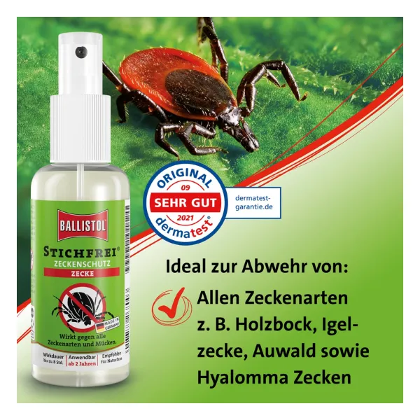 BALLISTOL® Stichfrei Zecken Pump-Spray - 100 ml