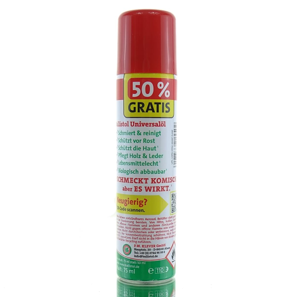 BALLISTOL® Universalöl Sonderdose 75 ml