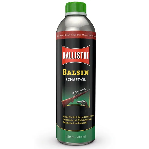 BALLISTOL® Waffenpflege Balsin Schaft-Öl rotbraun 500 ml