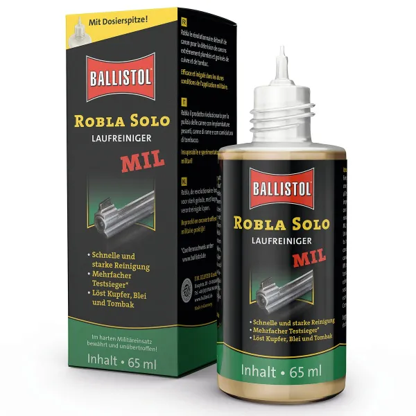 BALLISTOL® Waffenpflege Robla Solo MIL Laufreiniger 65 ml