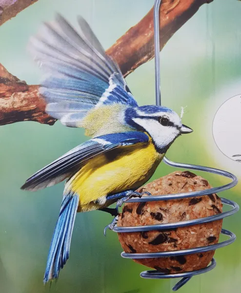 bellissa® Meisenknödelhalter aus verzinktem Edelstahldraht - 2 Stück x 2