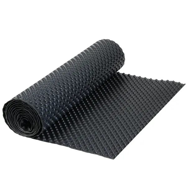 bellissa® Noppenfolie für Hochbeete Schwarz 0,8 x 6,5 m