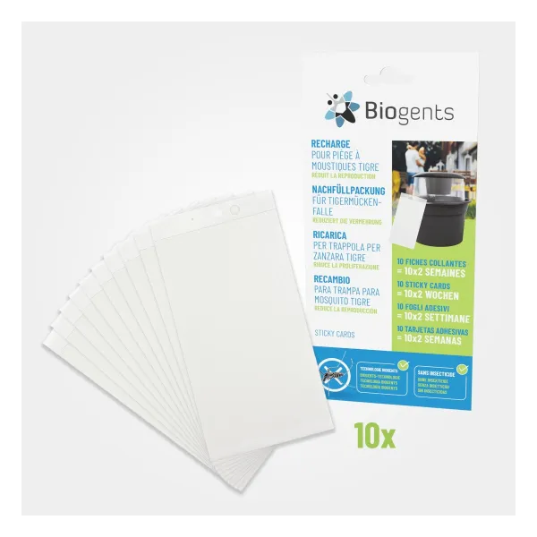Biogents Sticky Cards Klebekarten für BG-GAT Mückenfalle (Nachfüllpackung) - 10 Karten Biogents Sticky Cards Klebekarten für BG-GAT Mückenfalle (Nachfüllpackung) - 10 Karten