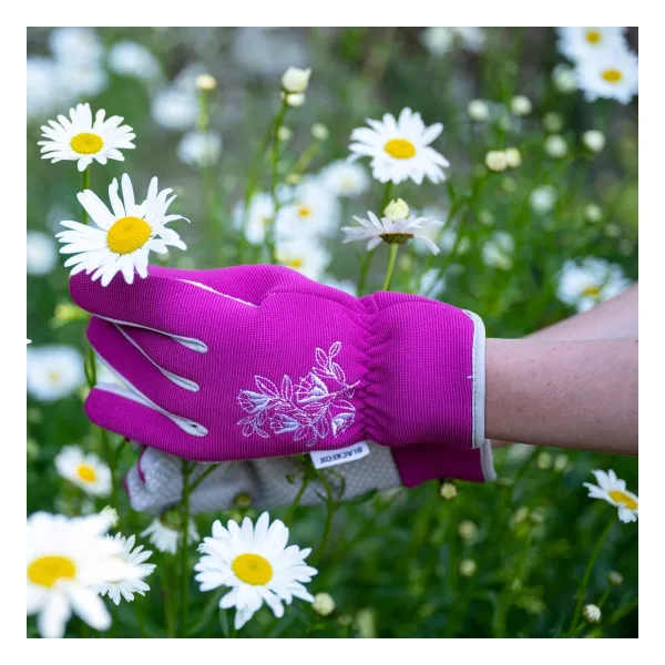 BLACKFOX® Garten - Handschuhe AGRIP Fuchsia Gr. 6