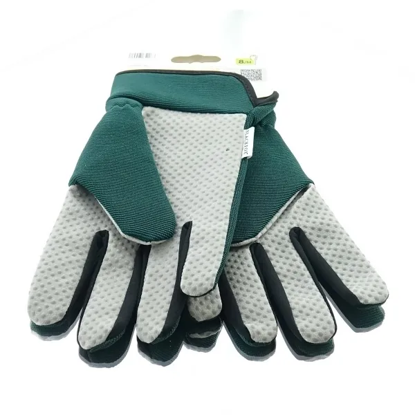 BLACKFOX® Garten - Handschuhe Grip Grün Größe 8/M