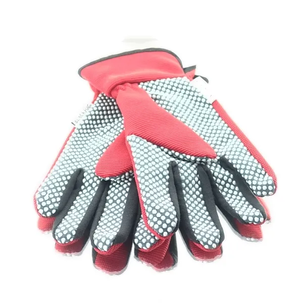 BLACKFOX® Garten - Handschuhe Lady´s Line Rose Rot Größe 6/XS