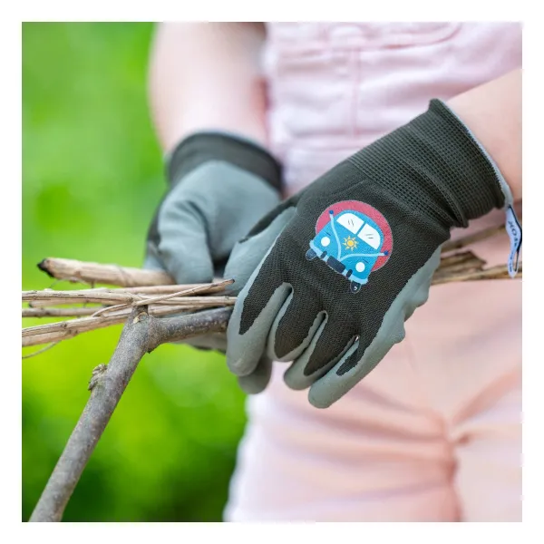 BLACKFOX® Garten - Handschuhe ROADTRIP Kaki 3/4