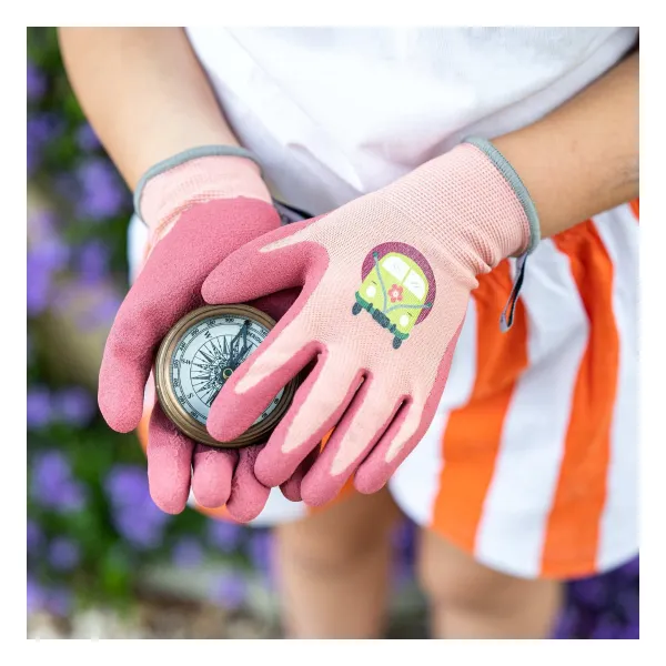 BLACKFOX® Garten - Handschuhe ROADTRIP Rosa 3/4