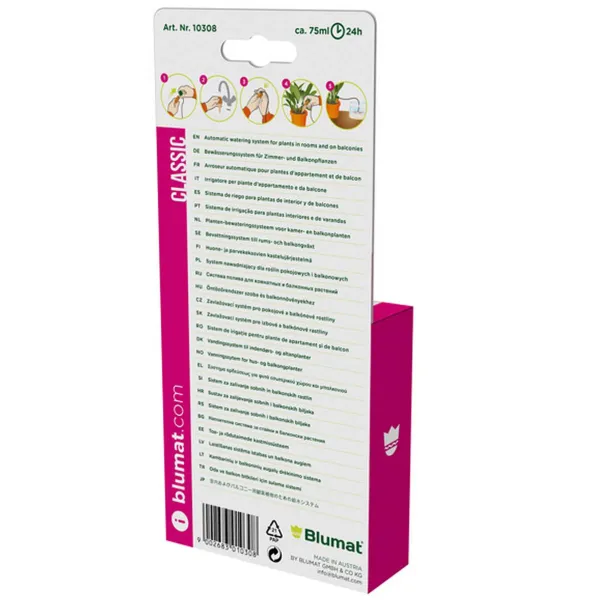 Blumat® Classic Wasserspender für Zimmerpflanzen verpackt - 3er Set