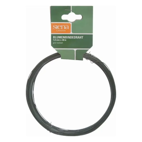 Blumenbindedraht 1,0 mm x 30 m grün