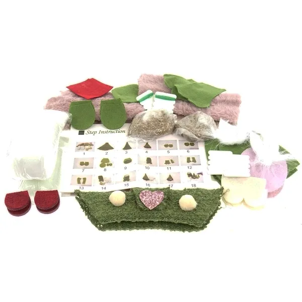 Boltze Weihnachtsdeko Do It Yourself Bastelset Wichtel Irida für 2 Figuren