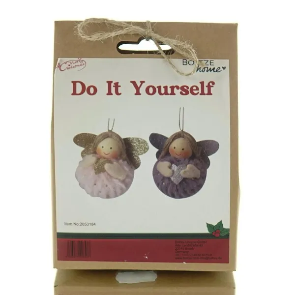 Boltze Weihnachtsdeko Kinder Do It Yourself Bastelset Engel Nayla für 2 Anhänger Boltze Weihnachtsdeko Kinder Do It Yourself Bastelset Engel Nayla für 2 Anhänger