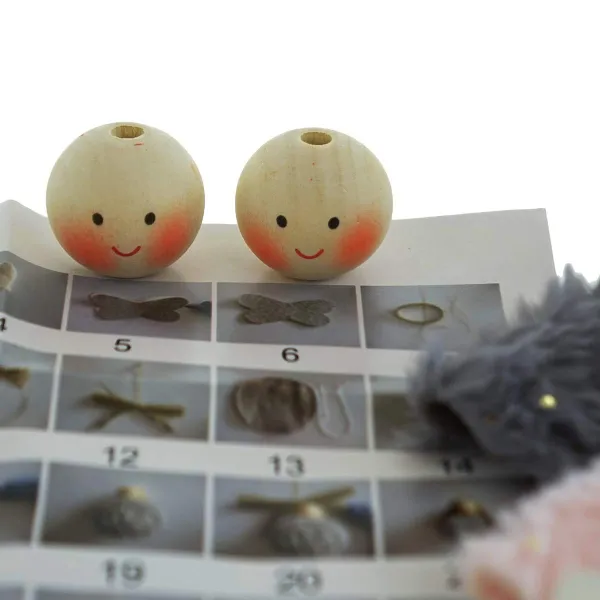 Boltze Weihnachtsdeko Kinder Do It Yourself Bastelset Engel Nayla für 2 Anhänger