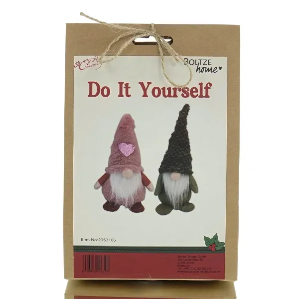 Boltze Weihnachtsdeko Kinder Do It Yourself Bastelset Wichtel Irida für 2 Figuren Boltze Weihnachtsdeko Kinder Do It Yourself Bastelset Wichtel Irida für 2 Figuren
