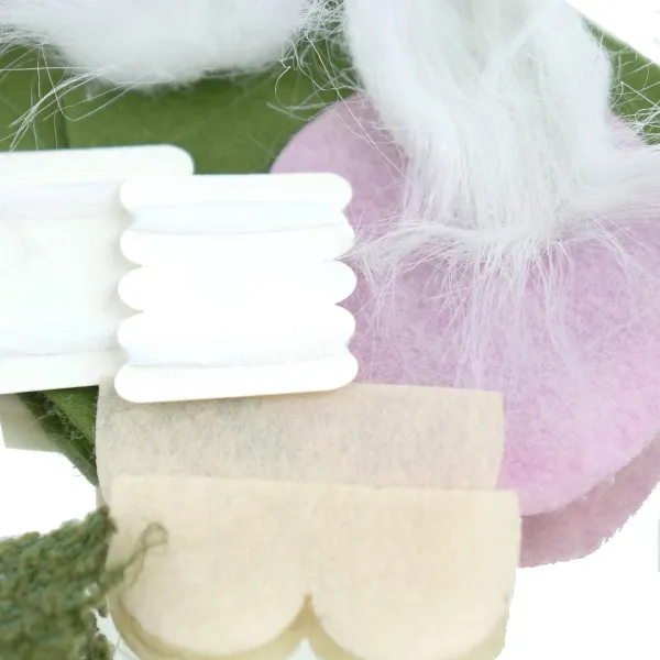 Boltze Weihnachtsdeko Kinder Do It Yourself Bastelset Wichtel Irida für 2 Figuren