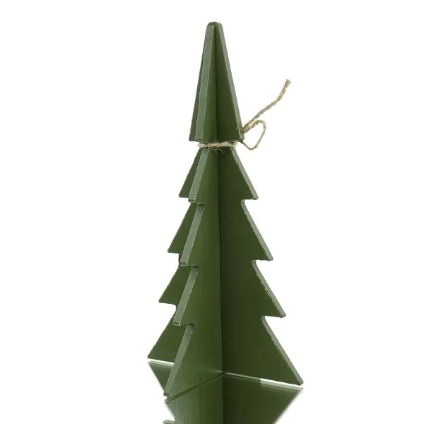 Boltze Weihnachtsdeko Tannenbaum Ceti M Dunkelgrün 22,5 cm - Holz Boltze Weihnachtsdeko Tannenbaum Ceti M Dunkelgrün 22,5 cm - Holz