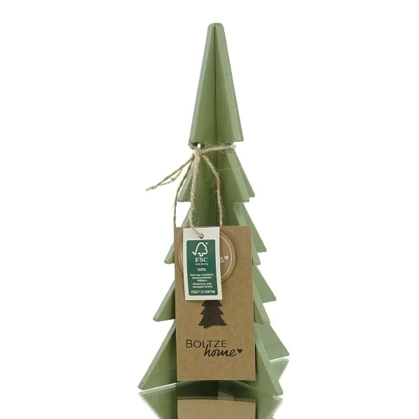 Boltze Weihnachtsdeko Tannenbaum Ceti M Mittelgrün 22,5 cm - Holz Boltze Weihnachtsdeko Tannenbaum Ceti M Mittelgrün 22,5 cm - Holz