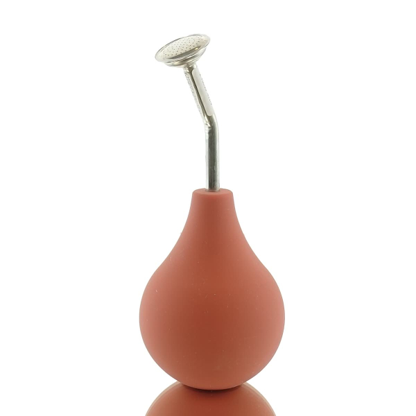 Bonsai Gießbrause (Ballbrause) Terracotta mit kurzem Hals - 250 ml