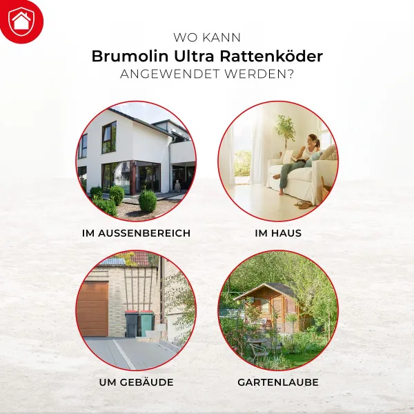 Brumolin® Ultra Rattenköder 500 g - 50 Köderbeutel x 2