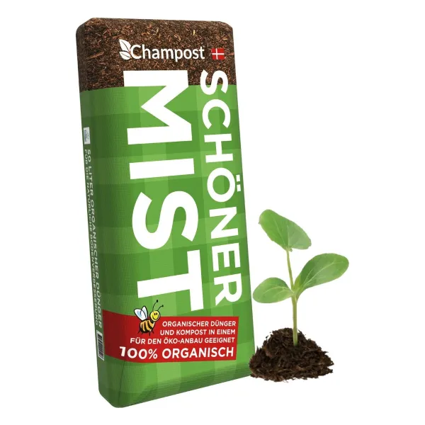 Champost® Schöner Mist Pferdedung - 50 Liter Champost® Schöner Mist Pferdedung - 50 Liter