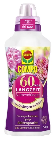 COMPO 60 Tage Langzeit Blumendünger - 750 ml