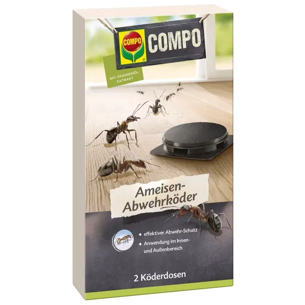 COMPO Ameisen-Abwehrköder - 2 Köderdosen
