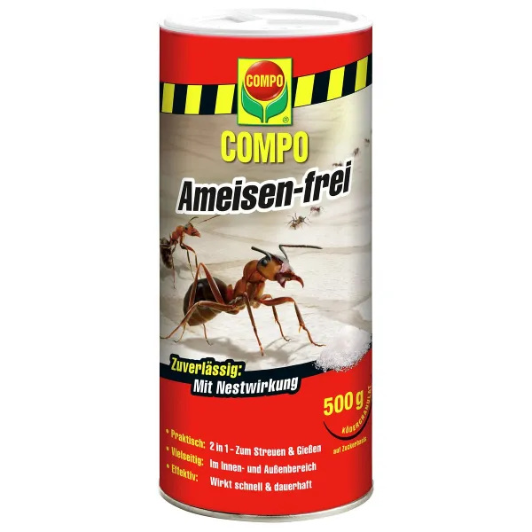 COMPO Ameisen-frei Ködergranulat Streumittel - 500 g COMPO Ameisen-frei Ködergranulat Streumittel - 500 g