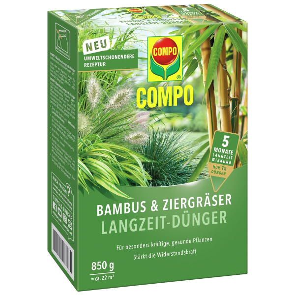 COMPO Bambus und Ziergräser Langzeit-Dünger für 22 m² - 850 g