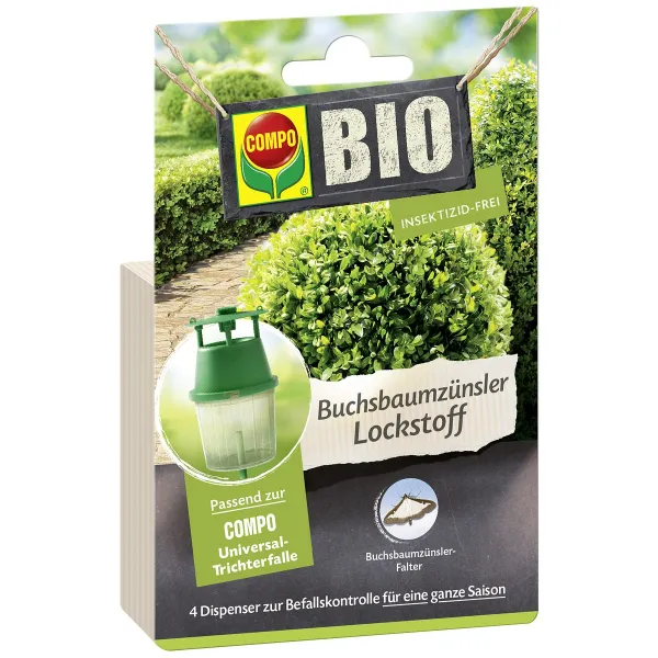 COMPO BIO Buchsbaumzünsler Lockstoff - 4er Pack COMPO BIO Buchsbaumzünsler Lockstoff - 4er Pack