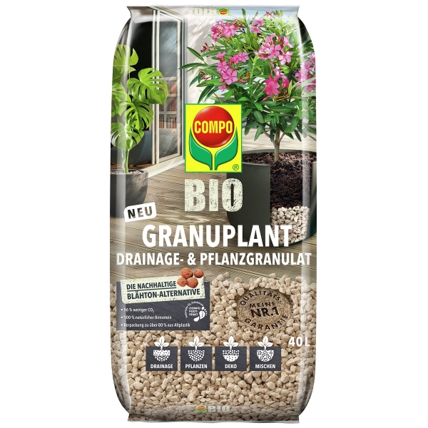COMPO BIO GRANUPLANT Drainage- und Pflanzgranulat - 40 Liter