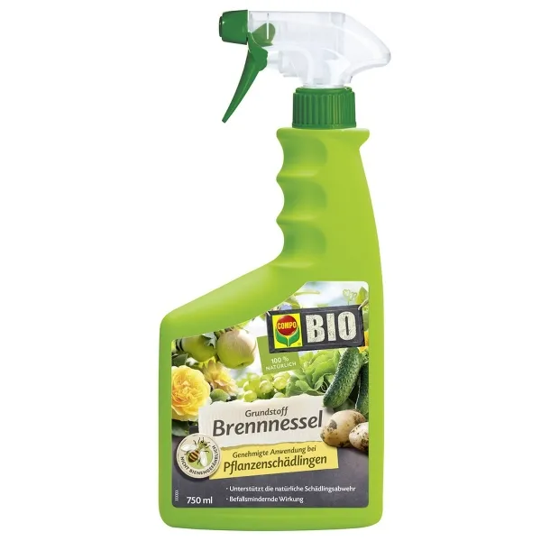 COMPO BIO Grundstoff Brennnessel AF 750 ml anwendungsfertig in Sprühflasche COMPO BIO Grundstoff Brennnessel AF 750 ml anwendungsfertig in Sprühflasche