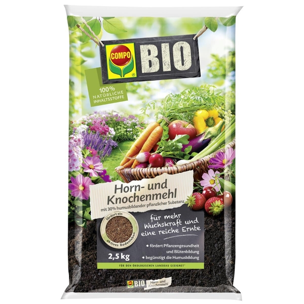 COMPO BIO Horn- und Knochenmehl - 2,5 kg