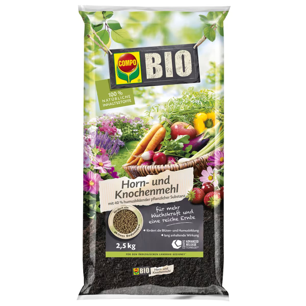 COMPO BIO Horn- und Knochenmehl - 2,5  kg