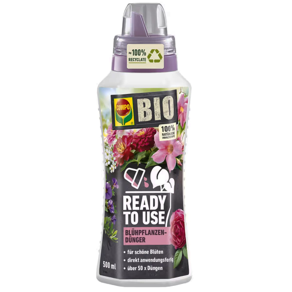 COMPO READY TO USE Blühpflanzendünger - 500 ml