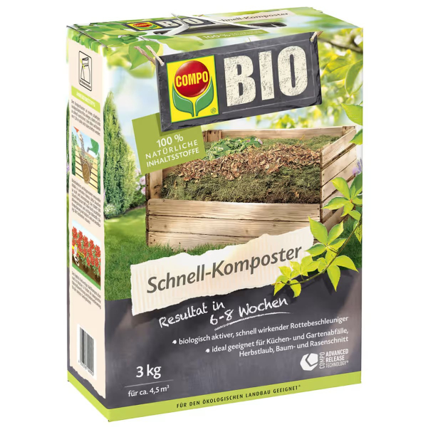 COMPO BIO Schnell-Komposter für ca. 4,5 m³ - 3 kg