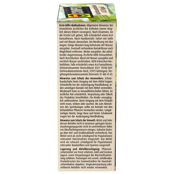 COMPO Buchsbaumzünsler K.O. Rapid für bis zu 29 Liter Spritzbrühe - 75 ml