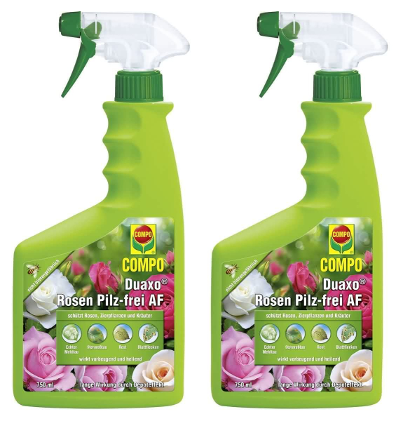 COMPO Duaxo® Rosen Pilz-frei AF anwendungsfertig - 750 ml x 2