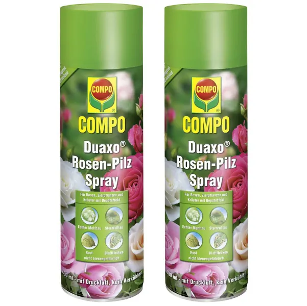 COMPO Duaxo® Rosen-Pilz Spray - 400 ml x 2