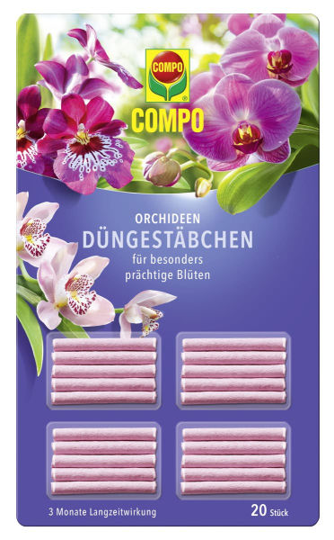 COMPO Düngestäbchen für Orchideen - 20 Stäbchen
