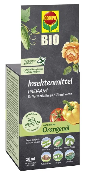 COMPO Insektenmittel PREV-AM für bis zu 10 Liter Spritzbrühe - 20 ml