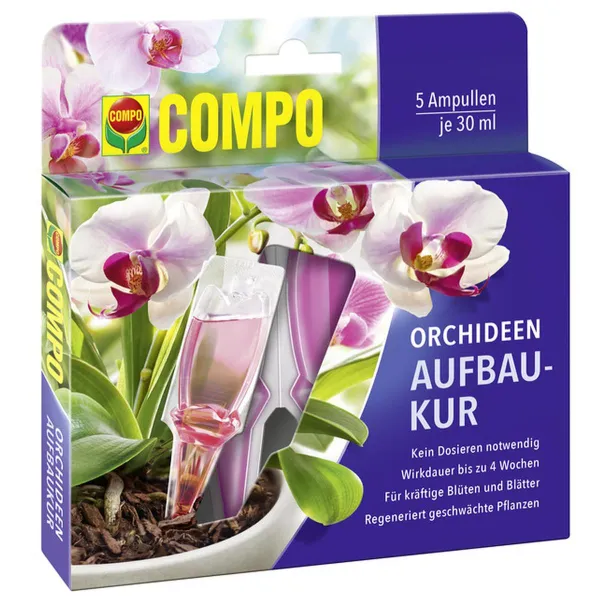 COMPO Orchideen-Aufbaukur - 30 ml x 5 COMPO Orchideen-Aufbaukur - 30 ml x 5