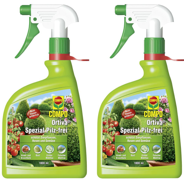 COMPO Ortiva® Spezial Pilz-frei anwendungsfertig - 1000 ml x 2