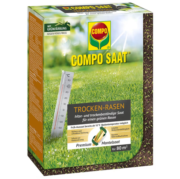 COMPO SAAT® Trocken-Rasen für 80 m² - 2 kg