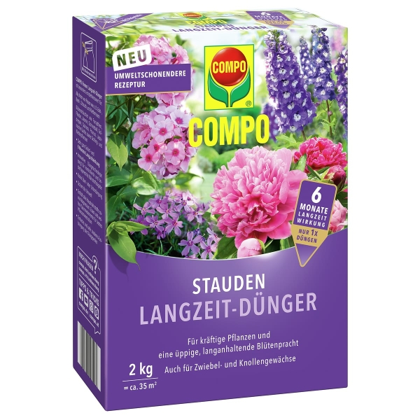 COMPO Stauden Langzeit-Dünger für ca. 35 m² - 2 kg